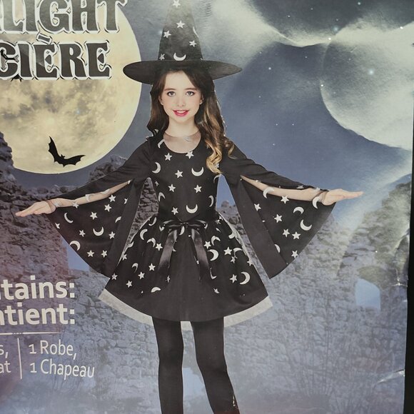 Cute Witch Costume Girls Dress Up Costume, NWT - Picture 14 of 14